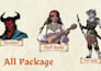 draw dnd character art, fantasy art, illustration for concept art